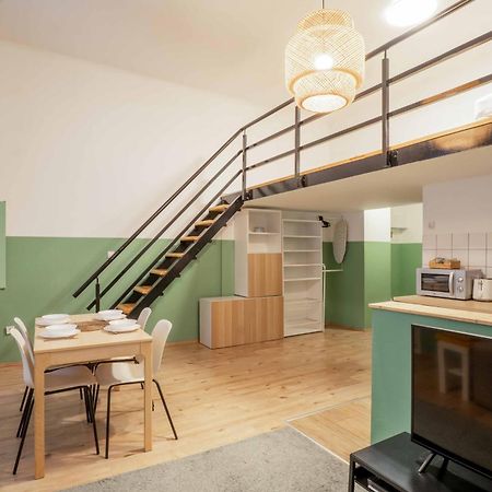 Cosy Studio In Terezvaros W41 Green Budapest Exteriör bild