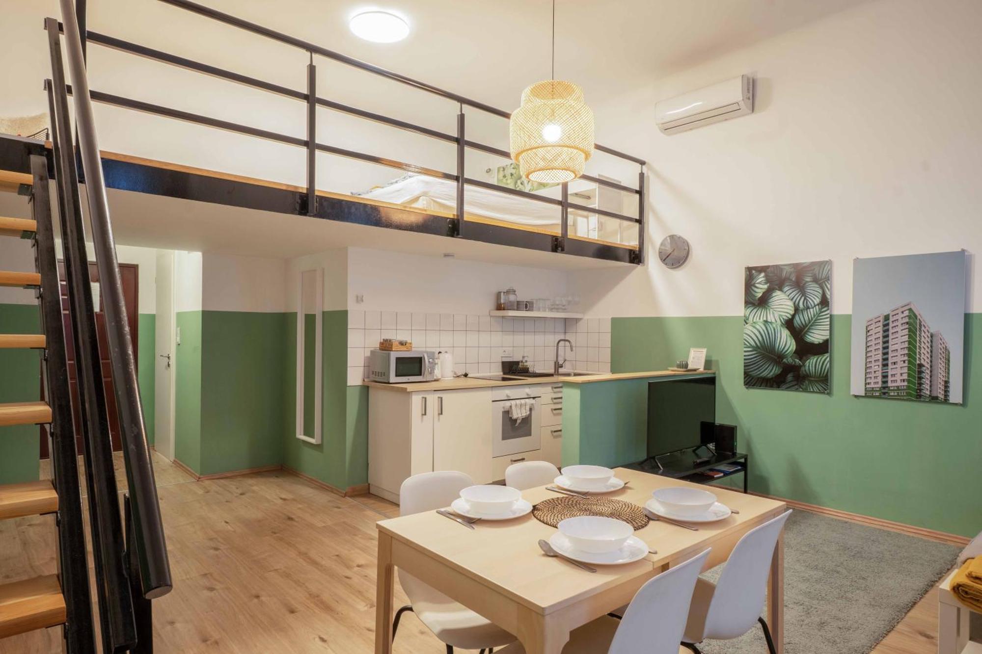 Cosy Studio In Terezvaros W41 Green Budapest Exteriör bild