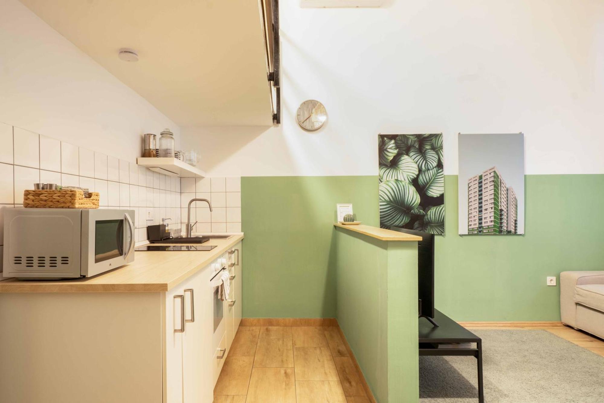 Cosy Studio In Terezvaros W41 Green Budapest Exteriör bild